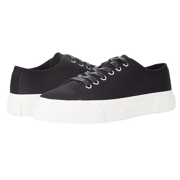 Vagabond Shoemakers Womens Teddie W Sneakers EU 40 US 10 Black Canvas NWOB - Picture 1 of 13